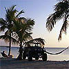 Jeep hammock on virginia key beach